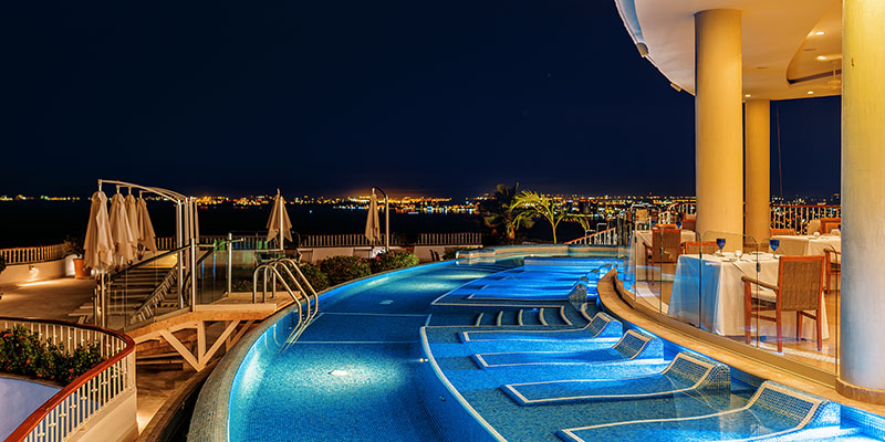 Grand Miramar Puerto Vallarta ocean view luxury restaurant
